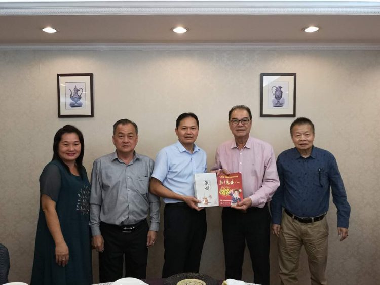 总会长率隊拜访中国台商投资区书记吴汉宗先生