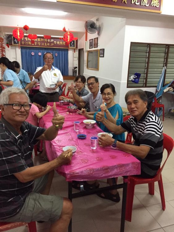 下霹雳惠安公会妇女组主办冬至庆团圆活动